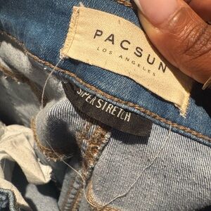 PacSun Blue Super Stretch Jeans